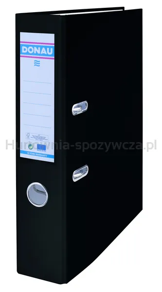 Donau Segregator Master FSC, PP, A4/75mm, czarny 