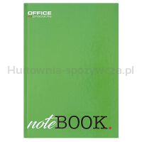 Brulion OFFICE PRODUCTS, A4, w linie, 96 kart., mix kolorów - 6