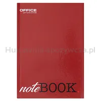 Brulion OFFICE PRODUCTS, A4, w linie, 96 kart., mix kolorów - 8