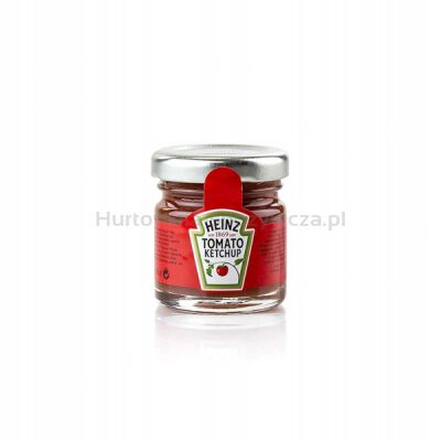 Heinz Ketchup Mini W Słoiku 34 ml(Data przydatności 19.08.2025) x 80 sztuk