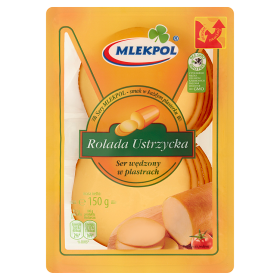 Mlekpol Ser Plastry Rolada Ustrzycka 150G 