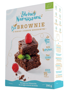 Mieszanka Na Brownie Bezglutenowa Bio 290 G - Zdrowo Namieszane [BIO]