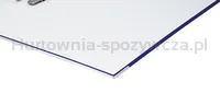 Segregator OFFICE PRODUCTS Officer z szyną, PP, A4/55mm, szary - 3