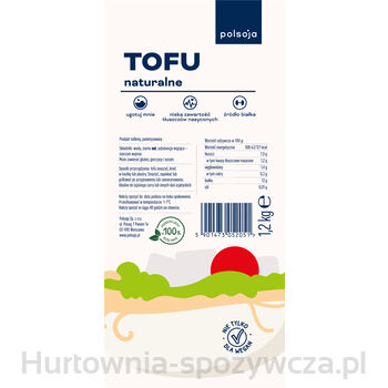 Tofu Naturalne 1200 G Polsoja