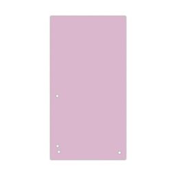 Donau Przekładki Karton 1/3 A4, 235x105mm, 100szt., jasnoróżowe 