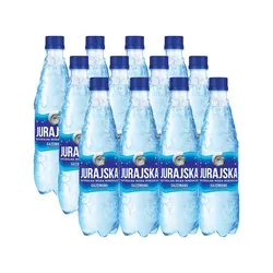 Jurajska Naturalna woda mineralna gazowana 500 ml(w tym +0,50 zł/szt. zwrotnej kaucji)