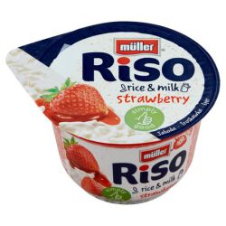 Müller Deser Ryżowy Riso Truskawkowy 200G