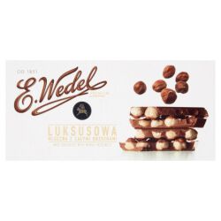 Wedel Czekolada Luksusowa Mleczna Z Orzechami Laskowymi 100 G