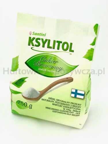 Ksylitol 250 G (Torebka) - Santini (Finlandia) [BIO]