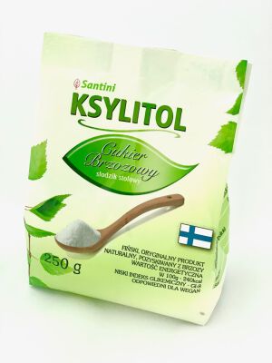 Ksylitol 250 G (Torebka) - Santini (Finlandia) [BIO]