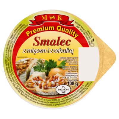 *Mk Smalec Z Mięsem I Cebulką 108 G