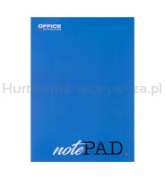 Blok biurowy OFFICE PRODUCTS, A4, w kratkę, 100 kart., 60gsm - 3