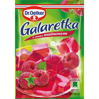 Dr.Oetker Galaretka O Smaku Malinowym 72 G