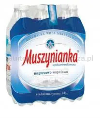 Muszynianka Woda gazowana, średnionasycona CO2 1,5l SK
