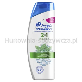 Head & Shoulders Szampon Przeciwłupieżowy Menthol Fresh 400Ml