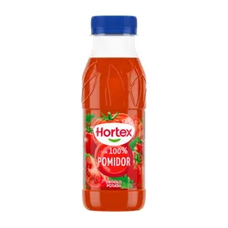 Hortex Pomidor Sok 100% butelka aPet 300 ml kaucja (w tym +0,50 zł/szt. zwrotnej kaucji)