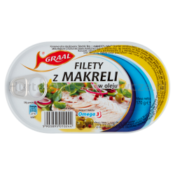 Graal Filety Z Makreli W Oleju 170G