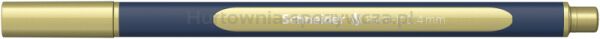 Pióro kulkowe SCHNEIDER Paint-It 050, metaliczne 0,4 mm, złoty metalik - 2