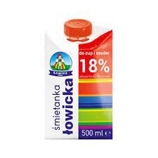 Łowicz Śmietanka UHT 18% 500Ml 