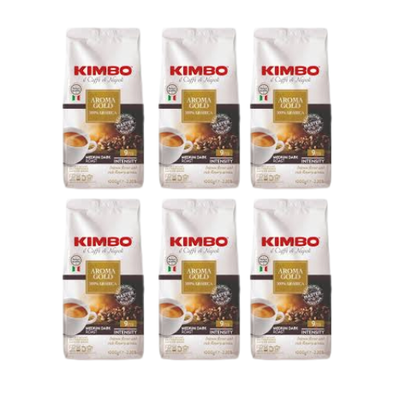 Kimbo Kawa Ziarnista Aroma Gold 100 % Arabica 1kg X 6 SZTUK