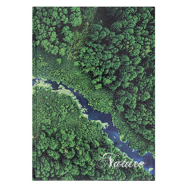 Office Products Brulion, Nature, A4, w linie, 96 kart., mix  - 5