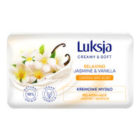 Luksja Mydło W Kostce Creamy Soft Kremowe Jaśmin I Wanilia 90 G