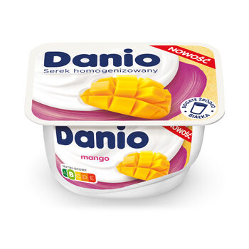 Danone Danio Serek Homogenizowany Mango 130 G