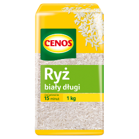 Cenos Ryż Biały Długi 1 Kg 