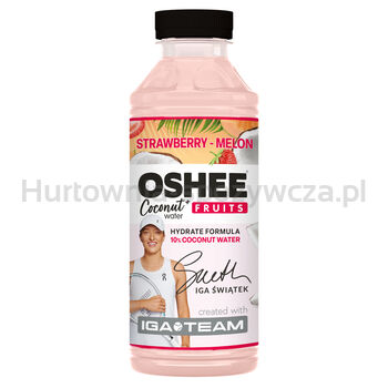 Oshee Vitamin Water Z Wodą Kokosową Truskawka-Melon 555Ml