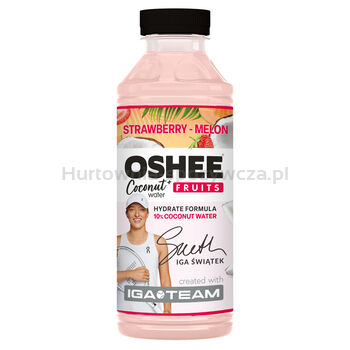 Oshee Vitamin Water Z Wodą Kokosową Truskawka-Melon 555Ml