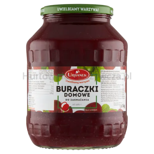 Urbanek Buraczki Domowe Do Zasmażania 1,61Kg 