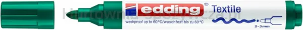 Marker tekstylny e-4500 EDDING, 2-3 mm, zielony