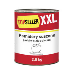 Topseller Xxl Pomidory Suszone Paski W Oleju Z Ziołami 2,8Kg