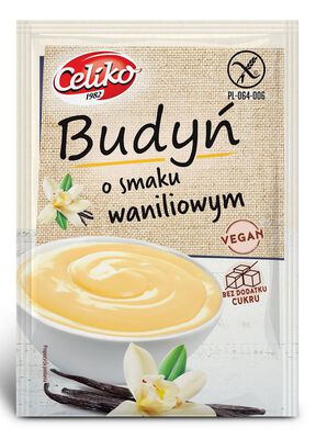 Celiko Celiko Budyń O Smaku Waniliowym Bezglutenowy 40 G [BIO]