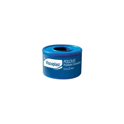 Przylepiec Tkaninowy Viscoplast Polovis, 25Mmx5M, Biały