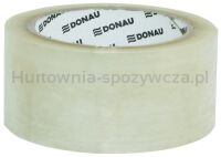 Taśma pakowa DONAU Solvent , 48mm, 60m, 42mikr., transparentna - 2