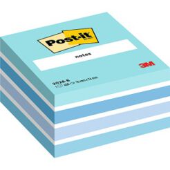Kostka samoprzylepna POST-IT® (2028-B), 76x76mm, 1x450 kart., niebieska