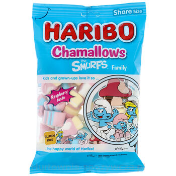 Haribo Pianki Owocowe Chamallows The Smurfs Family 175 G
