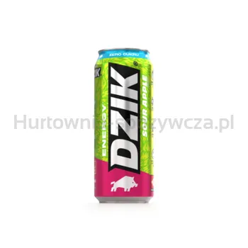 Dzik Energy Sour Apple&nbsp; 500 ml - Napój Energetyzujący
