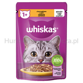 Whiskas Saszetka Galaretka Z Kurczakiem 85 G