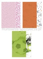 Zeszyt szkolny GIMBOO, A4, w kratkę, 60 kart., 70gsm, mix wzorów - 4