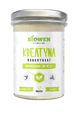 Kreatyna Monohydrat Proszek Bezglutenowa 250 G - Hempking (Biowen) [BIO]