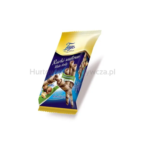 Rurka waflowa z kremem orzechowym TAGO, 150g