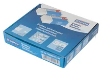 Gumka uniwersalna DONAU, 41x21x11mm, biała - 2