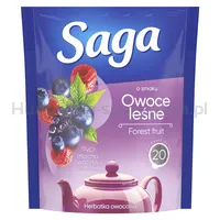Herbata SAGA, owoce leśne, 20 torebek - 2