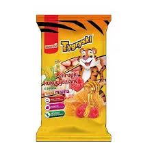 Tygryski chrupki kukurydziane o smaku miód malina 70 g