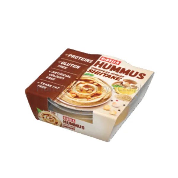 Ribella Hummus Pasta z ciecierzycy z grzybami shiitake 80g