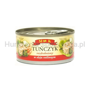 MK Tuńczyk Kawałki w oleju roślinnym 170 g