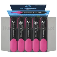 Schneider Zakreślacz Job, 1-5 mm, różowy  - 5