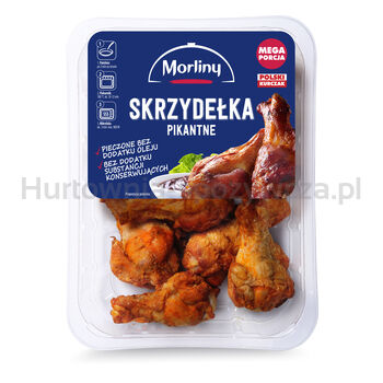 Morliny Skrzydełka Pieczone Pikantne 350 G 